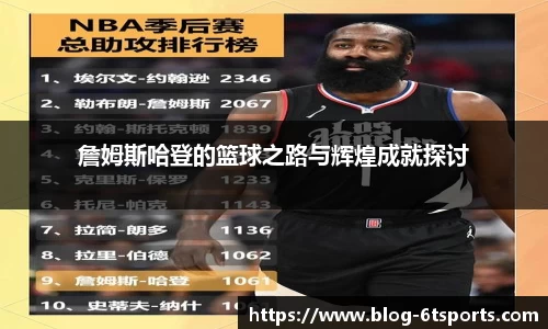 詹姆斯哈登的篮球之路与辉煌成就探讨